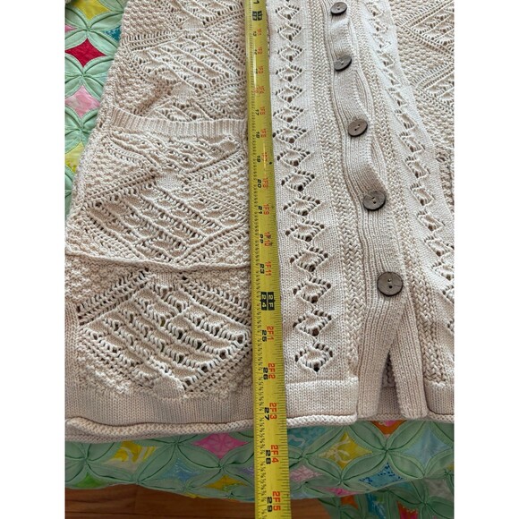 Free People Beach Cardigan Sweater XS Oversized - Picture 7 of 8
